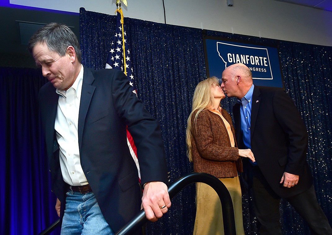 Gianforte kiss